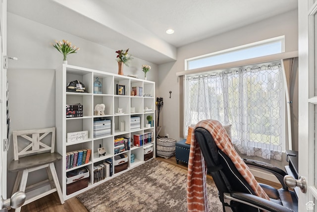 979 N Cold Creek Way, Layton, UT 84041 - office area featuring healthy amount of natural light and wood finished floors