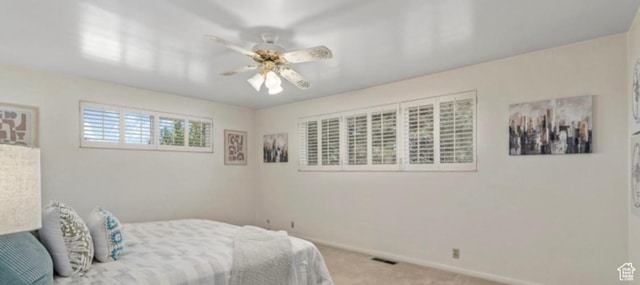 678 W 650 S, Orem, UT 84058 - carpeted bedroom with baseboards and a ceiling fan