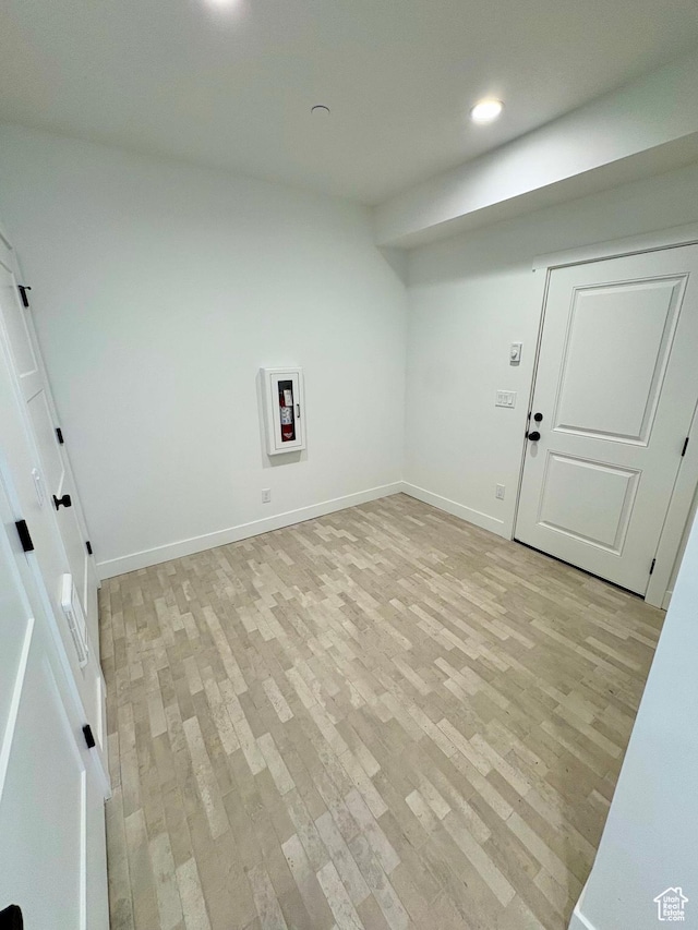 70 E Hwy 153 Unit A4, Beaver, UT 84713 - laundry room featuring light wood-style floors and recessed lighting