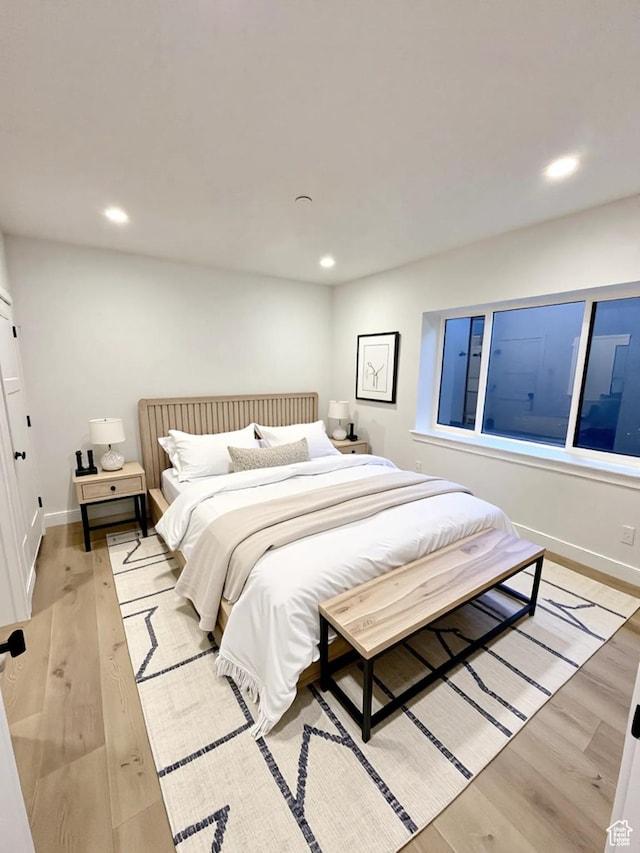 70 E Hwy 153 Unit A4, Beaver, UT 84713 - bedroom with recessed lighting and light wood finished floors