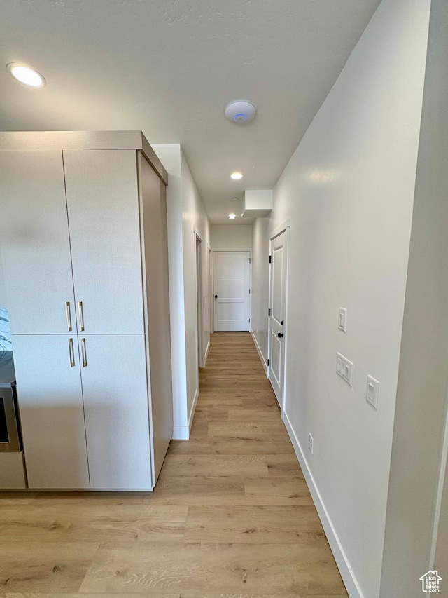 70 E Hwy 153 Unit A4, Beaver, UT 84713 - corridor with light wood finished floors and recessed lighting
