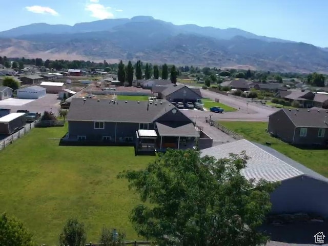 251 N 580 W, Monroe, UT 84754 - aerial perspective of suburban area with mountains