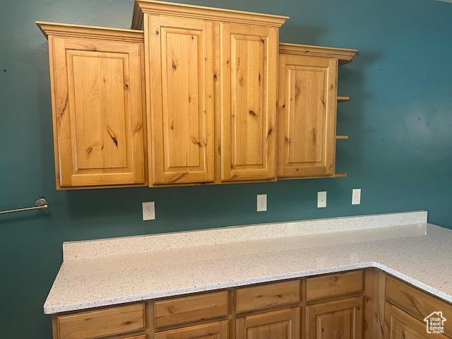 5298 W Icehouse Way, West Jordan, UT 84081 - kitchen featuring light stone counters