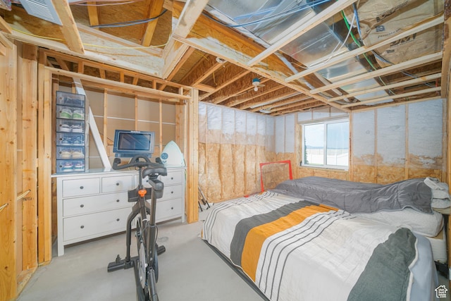 142 N 1100 E, Hyde Park, UT 84318 - bedroom featuring concrete flooring