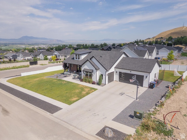 142 N 1100 E, Hyde Park, UT 84318 - aerial perspective of suburban area with a mountainous background