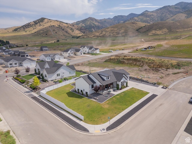 142 N 1100 E, Hyde Park, UT 84318 - aerial view of residential area with mountains