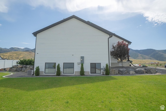 142 N 1100 E, Hyde Park, UT 84318 - rear view of house with a mountain view