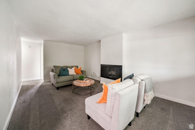 4716 S 700 E Unit 33, Murray, UT 84107 - living area with a fireplace and carpet