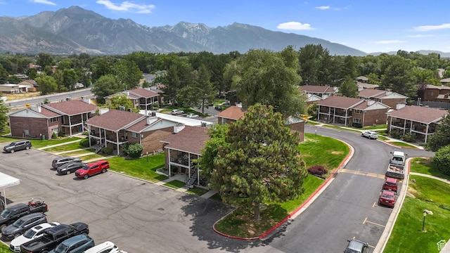 4716 S 700 E Unit 33, Murray, UT 84107 - aerial view of residential area with a mountain backdrop