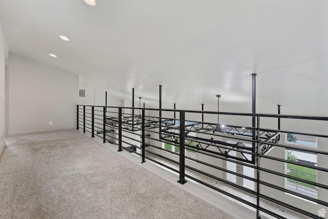 2628 E 40 N Unit 9, Spanish Fork, UT 84660 - hall with carpet floors and recessed lighting