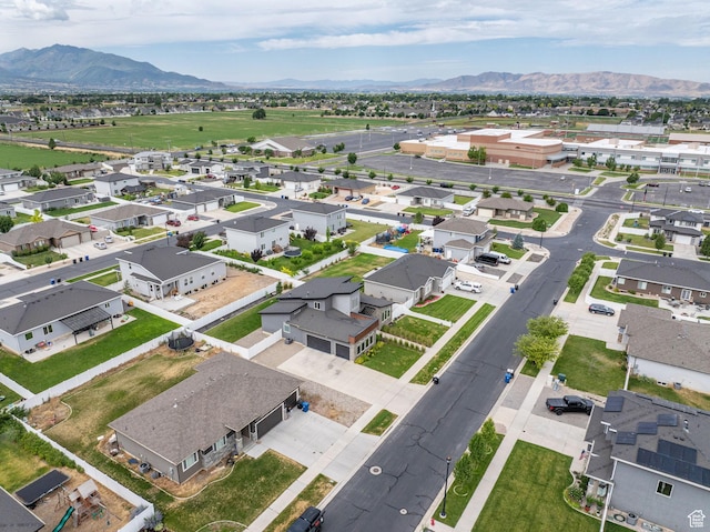 2628 E 40 N Unit 9, Spanish Fork, UT 84660 - aerial view of residential area featuring mountains