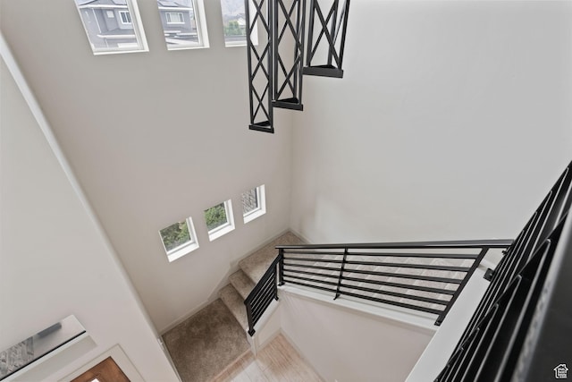 2628 E 40 N Unit 9, Spanish Fork, UT 84660 - stairway with plenty of natural light