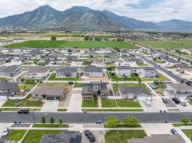 2628 E 40 N Unit 9, Spanish Fork, UT 84660 - aerial view of residential area with mountains
