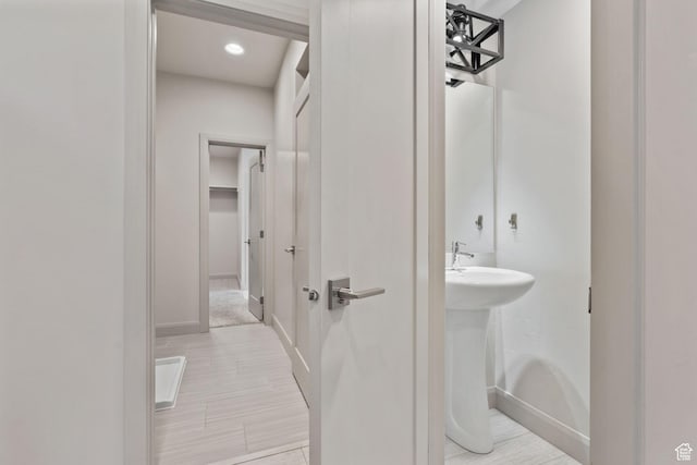 2628 E 40 N Unit 9, Spanish Fork, UT 84660 - bathroom featuring baseboards and recessed lighting