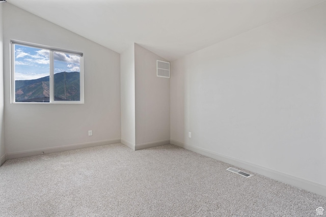 2628 E 40 N Unit 9, Spanish Fork, UT 84660 - empty room with vaulted ceiling and light carpet