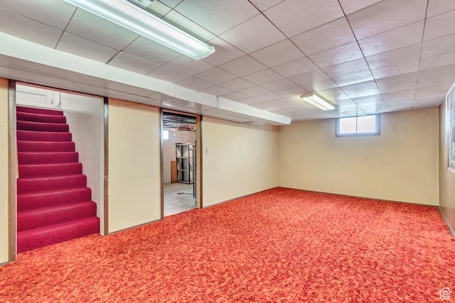 109 W 900 S, Bountiful, UT 84010 - basement with carpet and stairs