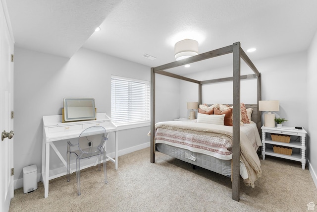 693 S 860 E, Spanish Fork, UT 84660 - carpeted bedroom featuring recessed lighting and a desk