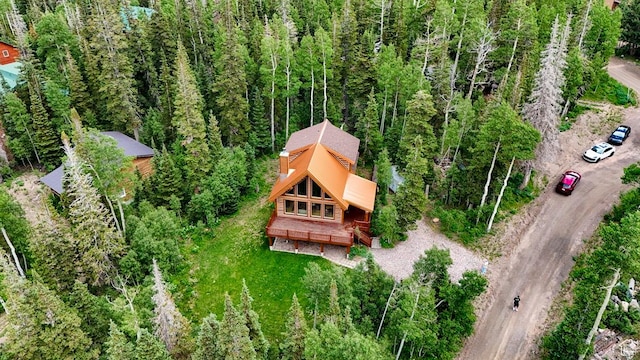 556 N Half Circle Dr, Brian Head, UT 84719 - bird's eye view