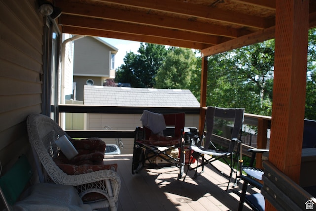 10642 S 1090 E, Sandy, UT 84094 - view of patio with a wooden deck