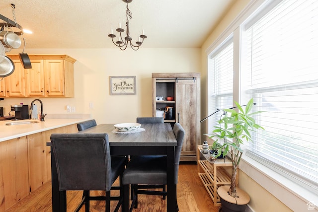 265 W 1010 S, Logan, UT 84321 - dining space featuring wood finished floors and a chandelier