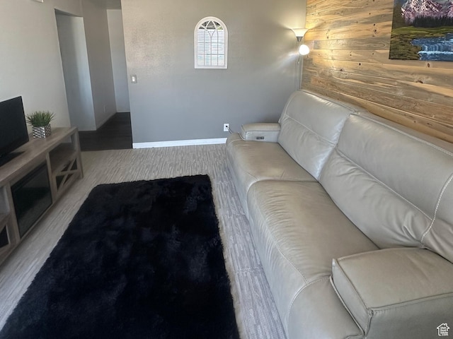 7143 S 2700 W Unit 1, West Jordan, UT 84084 - living room featuring wooden walls and wood finished floors