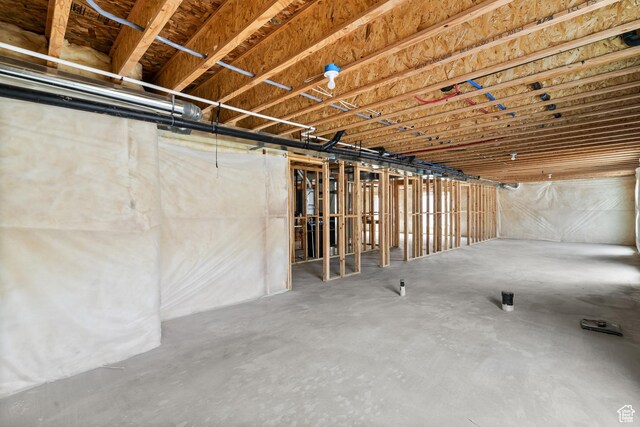 222 E 300 N, Payson, UT 84651 - view of unfinished below grade area