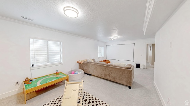 645 Stonebrook Ln, Santaquin, UT 84655 - bedroom featuring a textured ceiling and crown molding