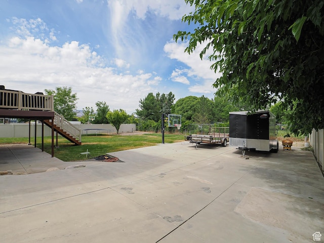 373 N Willow Haven Ave, Lehi, UT 84043 - view of patio with stairs