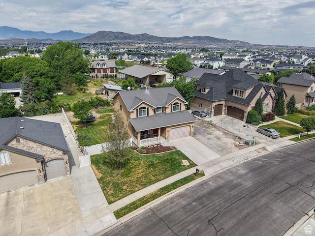 373 N Willow Haven Ave, Lehi, UT 84043 - aerial perspective of suburban area with mountains
