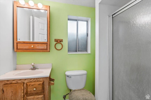 6956 S Firefox Cir, West Jordan, UT 84084 - bathroom featuring vanity and a stall shower