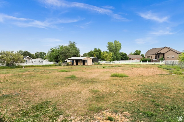 1575 W Alley St, Riverton, UT 84065 - view of yard featuring an outdoor structure
