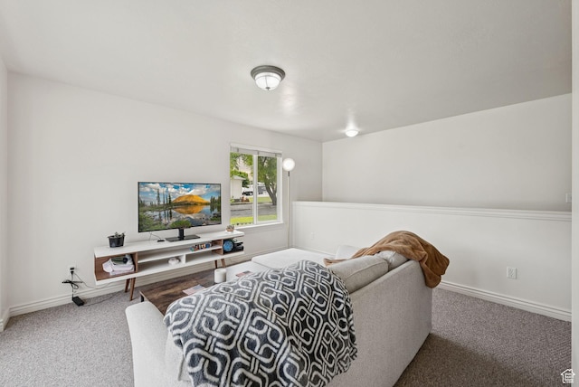 1884 E Shepard Ln, Lake Point, UT 84074 - living area with baseboards and carpet