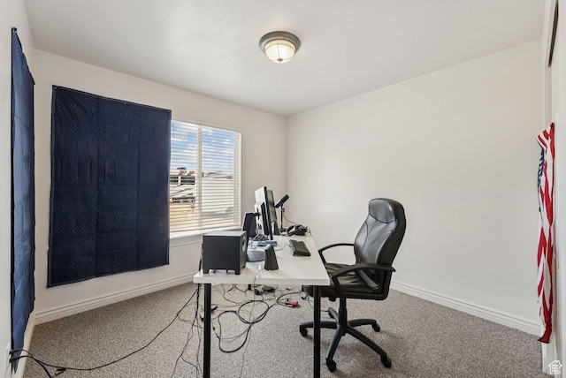 1884 E Shepard Ln, Lake Point, UT 84074 - carpeted office with baseboards