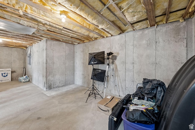 1884 E Shepard Ln, Lake Point, UT 84074 - view of unfinished below grade area