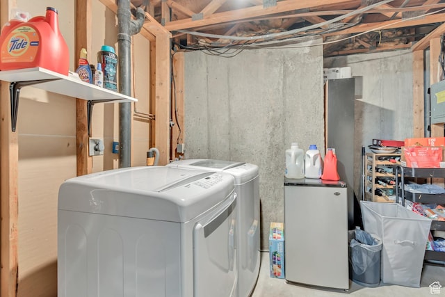 5235 S Glendon St Unit W3, Murray, UT 84123 - laundry room featuring separate washer and dryer