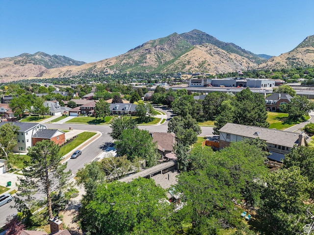 3348 E Splendor Cir, Holladay, UT 84124 - aerial perspective of suburban area with a mountain backdrop