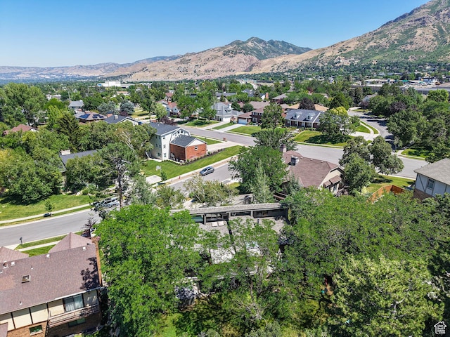 3348 E Splendor Cir, Holladay, UT 84124 - aerial view of residential area with a mountainous background