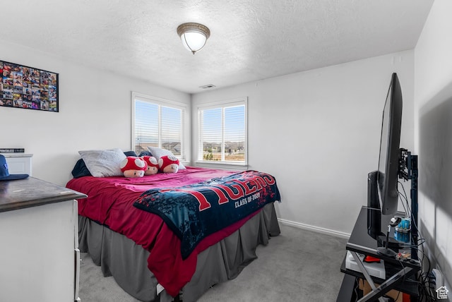 5453 W Mayflower St, West Jordan, UT 84081 - bedroom with carpet floors and a textured ceiling