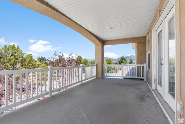 5453 W Mayflower St, West Jordan, UT 84081 - balcony with a mountain view