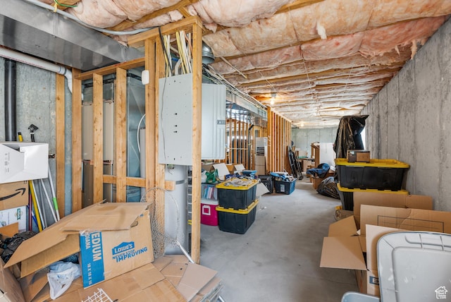 5453 W Mayflower St, West Jordan, UT 84081 - view of unfinished below grade area