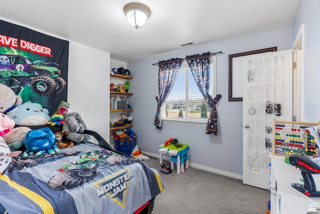 5453 W Mayflower St, West Jordan, UT 84081 - bedroom with carpet and a textured ceiling