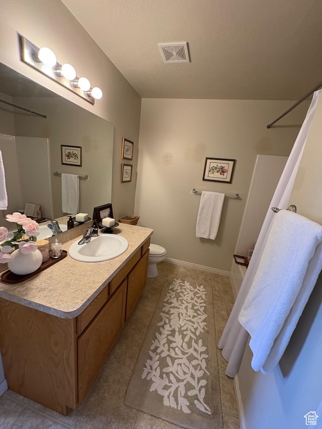 2896 W 3965 S Unit 86, West Haven, UT 84401 - bathroom with vanity, tile patterned flooring, and a shower