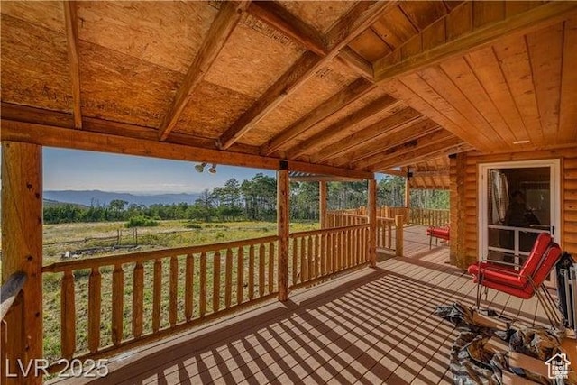 1458 W 6400 S, Parowan, UT 84761 - view of deck
