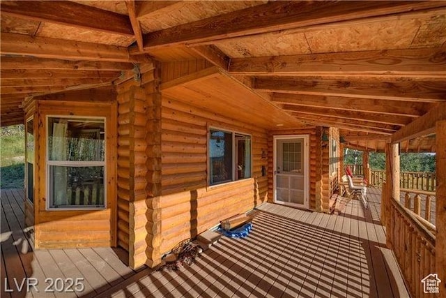 1458 W 6400 S, Parowan, UT 84761 - view of deck
