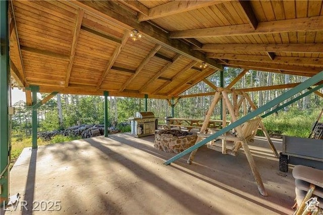 1458 W 6400 S, Parowan, UT 84761 - view of patio / terrace featuring area for grilling