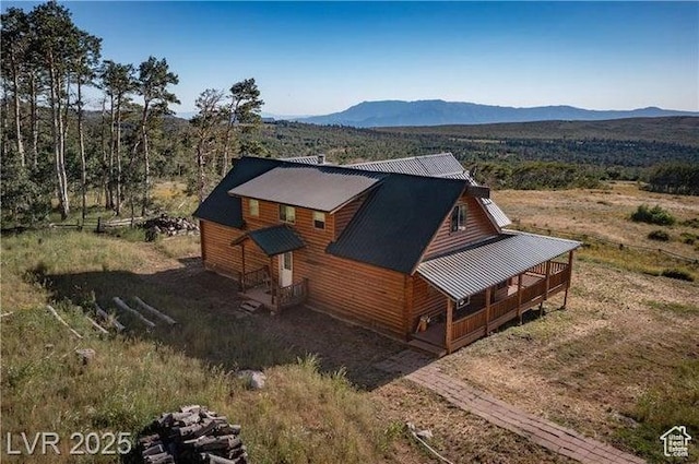 1458 W 6400 S, Parowan, UT 84761 - aerial view of property and surrounding area with mountains