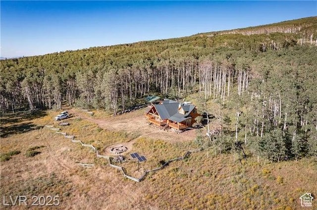 1458 W 6400 S, Parowan, UT 84761 - aerial view of property's location with a forest