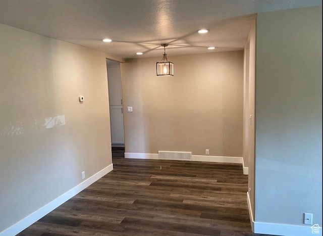 241 W Garden Park, Orem, UT 84057 - empty room featuring recessed lighting and dark wood-type flooring