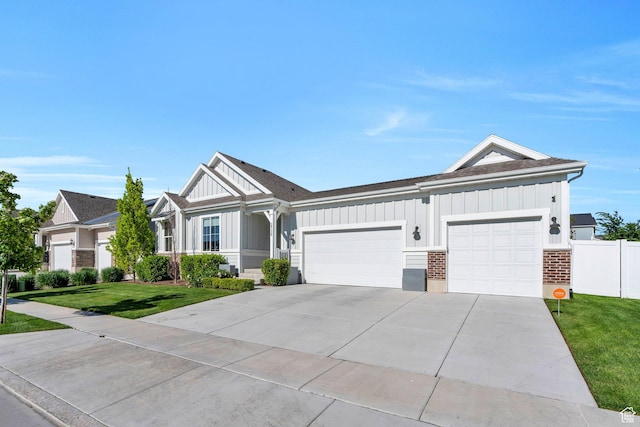 2739 N 3550 W, Lehi, UT 84043 - single story home featuring board and batten siding, a garage, driveway, and a shingled roof