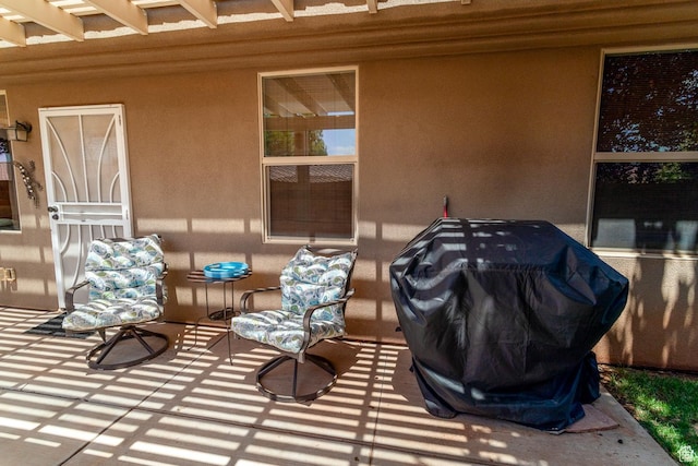 960 N Catalpa Dr, Washington, UT 84780 - view of patio featuring a grill